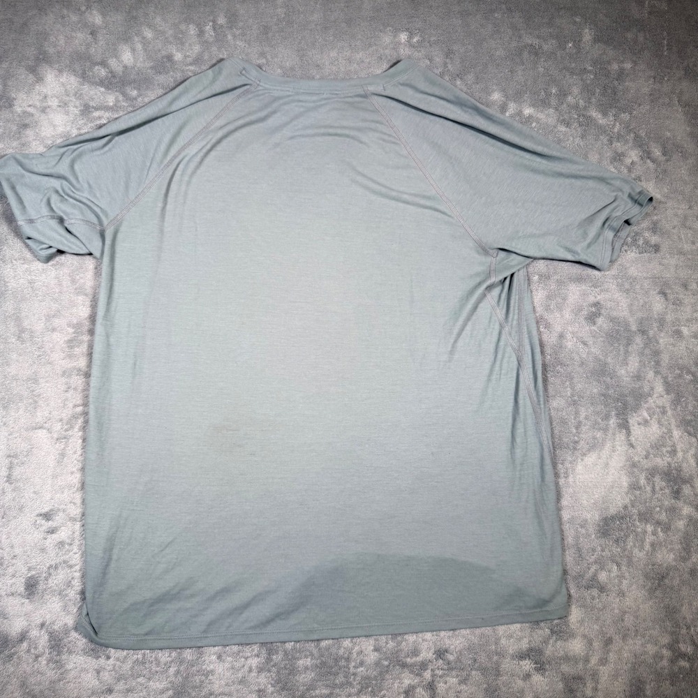 Lot of 2 Patagonia Capilene Cool Trail Mens L Alpine Adventures Blue Gray Shirts - Picture 3 of 16